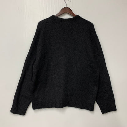 【中古品】【メンズ】 SUPREME シュプリーム BRUSHED MOHAIR SWEATER ブラッシュド モヘア セーター トップス 長袖 149-260711-cs-09-izu サイズ：M カラー：ブラック 万代Net店