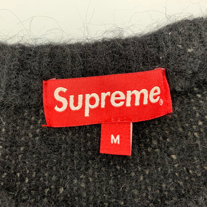 【中古品】【メンズ】 SUPREME シュプリーム BRUSHED MOHAIR SWEATER ブラッシュド モヘア セーター トップス 長袖 149-260711-cs-09-izu サイズ：M カラー：ブラック 万代Net店