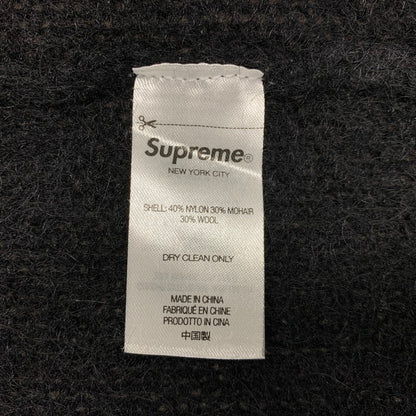 【中古品】【メンズ】 SUPREME シュプリーム BRUSHED MOHAIR SWEATER ブラッシュド モヘア セーター トップス 長袖 149-260711-cs-09-izu サイズ：M カラー：ブラック 万代Net店
