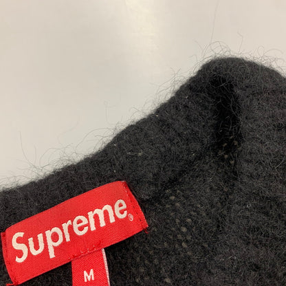【中古品】【メンズ】 SUPREME シュプリーム BRUSHED MOHAIR SWEATER ブラッシュド モヘア セーター トップス 長袖 149-260711-cs-09-izu サイズ：M カラー：ブラック 万代Net店