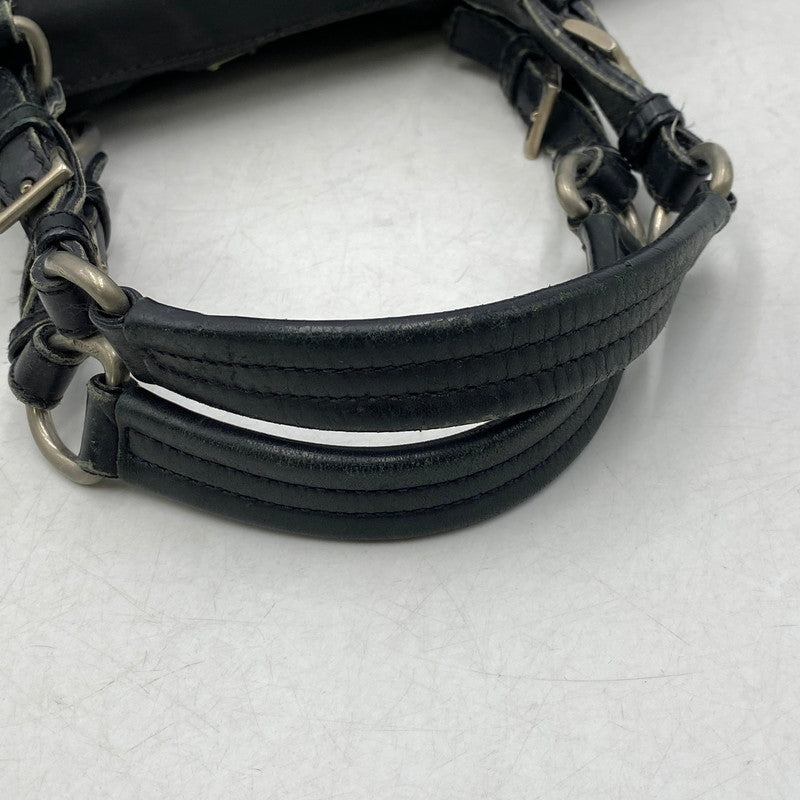 【現状渡し品】【メンズ/レディース】 PRADA プラダ TESSUTO PLATE HAND BAG テスート プレート ハンドバッグ カバン 鞄 180-260711-as-03-izu カラー：ブラック 万代Net店