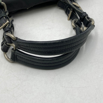 【現状渡し品】【メンズ/レディース】 PRADA プラダ TESSUTO PLATE HAND BAG テスート プレート ハンドバッグ カバン 鞄 180-260711-as-03-izu カラー：ブラック 万代Net店
