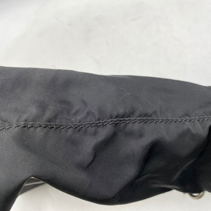 【現状渡し品】【メンズ/レディース】 PRADA プラダ TESSUTO PLATE HAND BAG テスート プレート ハンドバッグ カバン 鞄 180-260711-as-03-izu カラー：ブラック 万代Net店