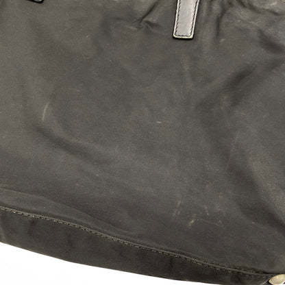 【現状渡し品】【メンズ/レディース】 PRADA プラダ TESSUTO PLATE HAND BAG テスート プレート ハンドバッグ カバン 鞄 180-260711-as-03-izu カラー：ブラック 万代Net店