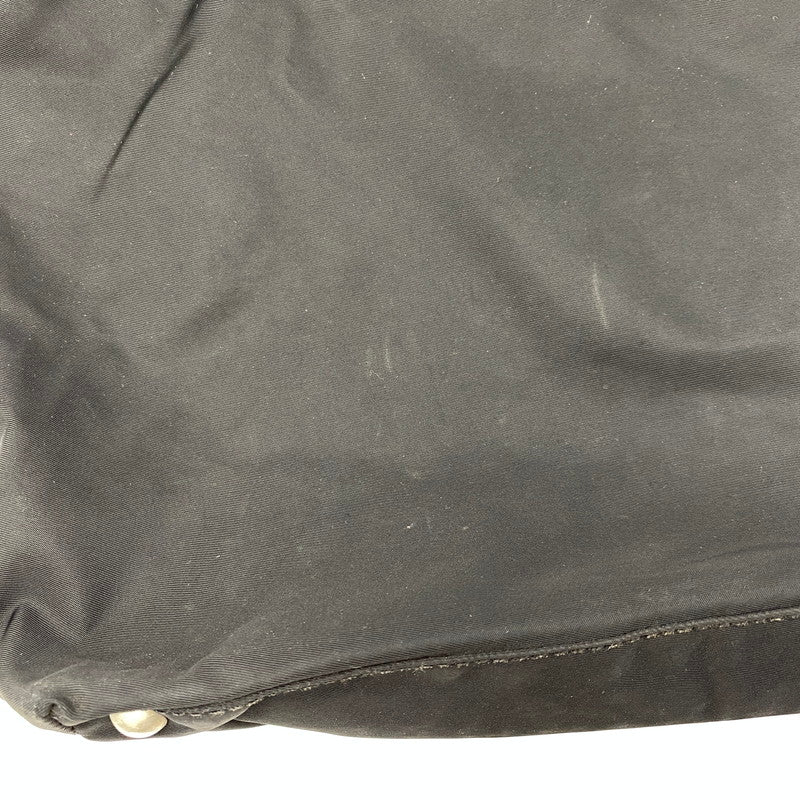 【現状渡し品】【メンズ/レディース】 PRADA プラダ TESSUTO PLATE HAND BAG テスート プレート ハンドバッグ カバン 鞄 180-260711-as-03-izu カラー：ブラック 万代Net店