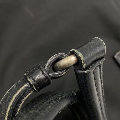【現状渡し品】【メンズ/レディース】 PRADA プラダ TESSUTO PLATE HAND BAG テスート プレート ハンドバッグ カバン 鞄 180-260711-as-03-izu カラー：ブラック 万代Net店