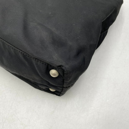 【現状渡し品】【メンズ/レディース】 PRADA プラダ TESSUTO PLATE HAND BAG テスート プレート ハンドバッグ カバン 鞄 180-260711-as-03-izu カラー：ブラック 万代Net店