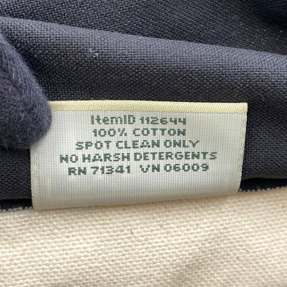 【現状渡し品】【メンズ/レディース】 L.L.Bean エルエルビーン BOAT AND TOTE ZIP TOP ボート アンド トート ジップ トップ バッグ カバン 鞄 188-260711-as-02-izu カラー：BLACK TRIM 万代Net店