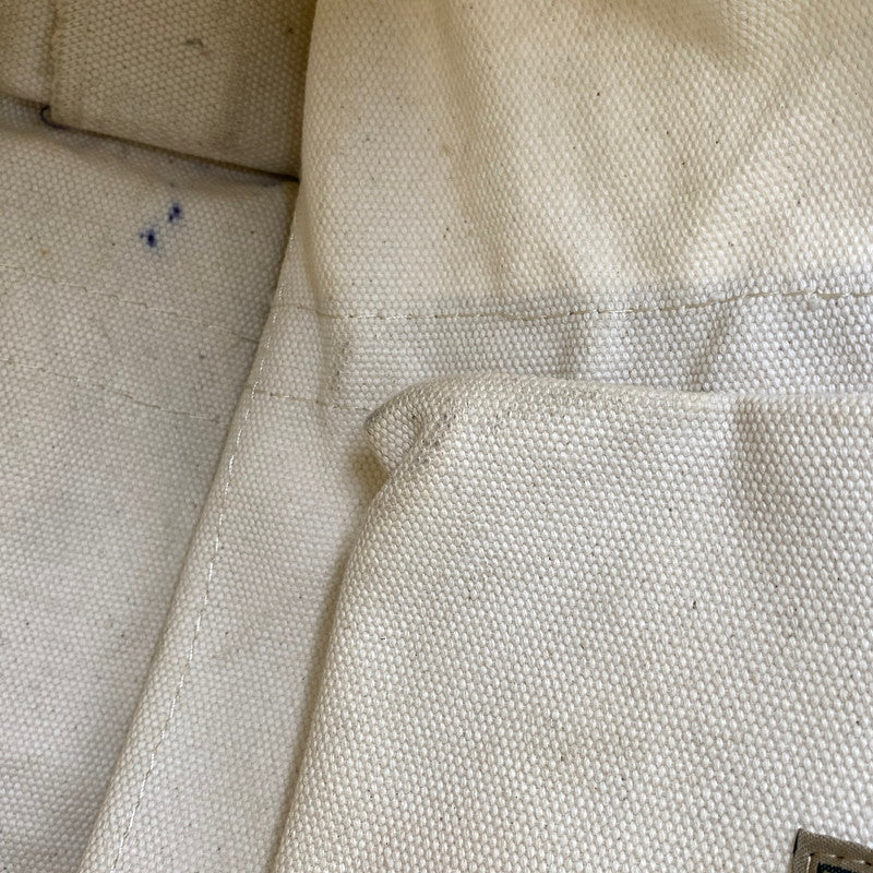 【現状渡し品】【メンズ/レディース】 L.L.Bean エルエルビーン SHOULDER STRAP TOTE MEDIUM 282343 ショルダー ストラップ トート ミディアム バッグ カバン 鞄 188-260715-as-22-izu カラー：アイボリー×ネイビー 万代Net店