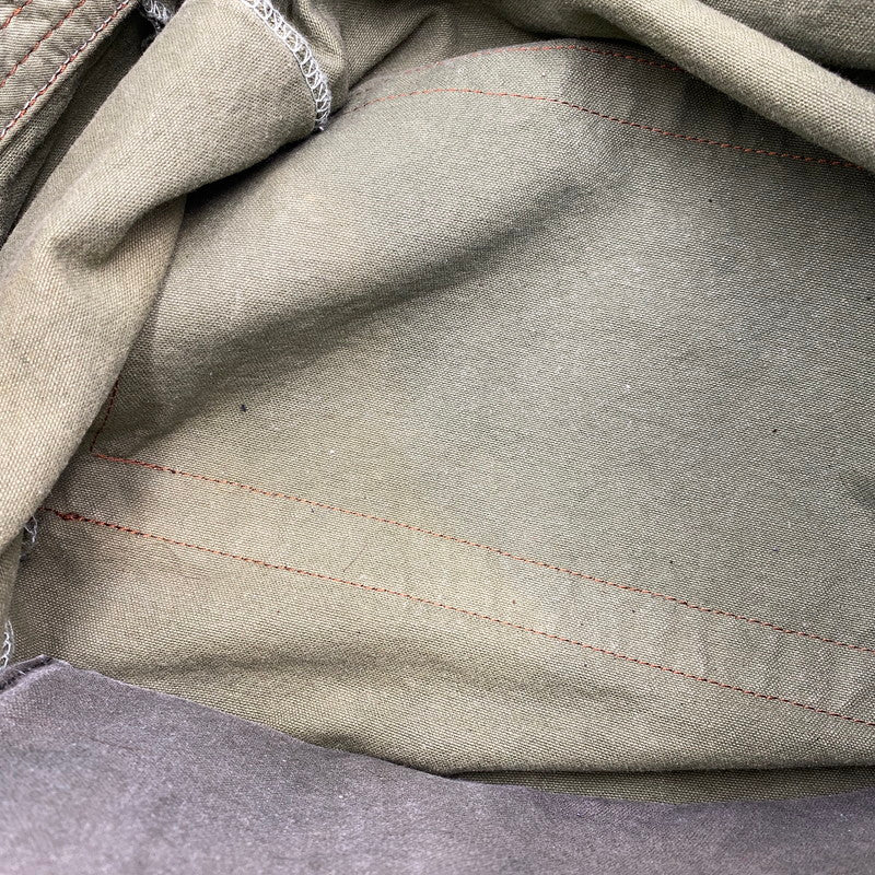 【中古品】【メンズ/レディース】 tricot COMME des GARCONS トリココムデギャルソン CANVAS HAND TOTE BAG TO-K206 キャンバス ハンド トートバッグ カバン 鞄 188-260711-as-13-izu カラー：カーキ系 万代Net店
