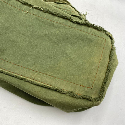 【中古品】【メンズ/レディース】 tricot COMME des GARCONS トリココムデギャルソン CANVAS HAND TOTE BAG TO-K206 キャンバス ハンド トートバッグ カバン 鞄 188-260711-as-13-izu カラー：カーキ系 万代Net店