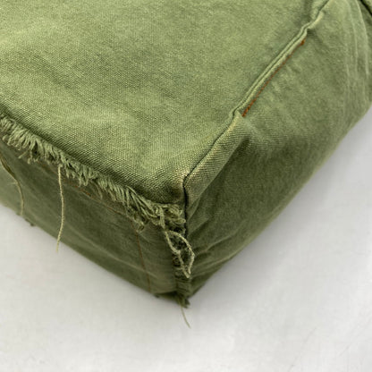【中古品】【メンズ/レディース】 tricot COMME des GARCONS トリココムデギャルソン CANVAS HAND TOTE BAG TO-K206 キャンバス ハンド トートバッグ カバン 鞄 188-260711-as-13-izu カラー：カーキ系 万代Net店
