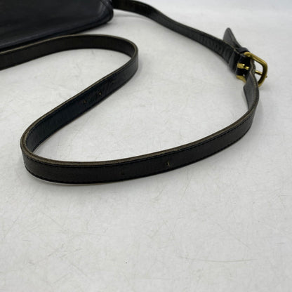 【現状渡し品】【メンズ/レディース】 OLD COACH オールドコーチ TURN LOCK LEATHER SHOULDER BAG 0674 150 ターンロック レザー ショルダーバッグ カバン 鞄 180-260711-as-04-izu カラー：ブラック 万代Net店