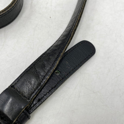 【現状渡し品】【メンズ/レディース】 OLD COACH オールドコーチ TURN LOCK LEATHER SHOULDER BAG 0674 150 ターンロック レザー ショルダーバッグ カバン 鞄 180-260711-as-04-izu カラー：ブラック 万代Net店
