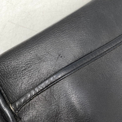 【現状渡し品】【メンズ/レディース】 OLD COACH オールドコーチ TURN LOCK LEATHER SHOULDER BAG 0674 150 ターンロック レザー ショルダーバッグ カバン 鞄 180-260711-as-04-izu カラー：ブラック 万代Net店