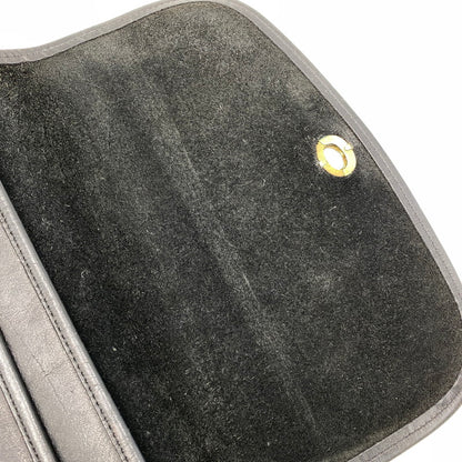 【現状渡し品】【メンズ/レディース】 OLD COACH オールドコーチ TURN LOCK LEATHER SHOULDER BAG 0674 150 ターンロック レザー ショルダーバッグ カバン 鞄 180-260711-as-04-izu カラー：ブラック 万代Net店
