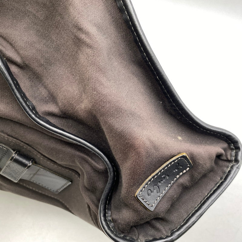 【現状渡し品】【メンズ/レディース】 AGNES B.VOYAGE アニエスベー ボヤージュ HAND BAG ハンドバッグ カバン 鞄 188-260715-as-23-izu カラー：ブラック系 万代Net店