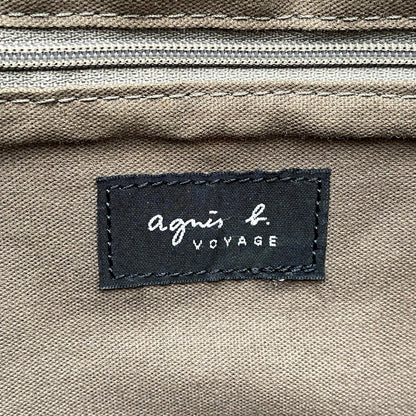【現状渡し品】【メンズ/レディース】 AGNES B.VOYAGE アニエスベー ボヤージュ HAND BAG ハンドバッグ カバン 鞄 188-260715-as-23-izu カラー：ブラック系 万代Net店