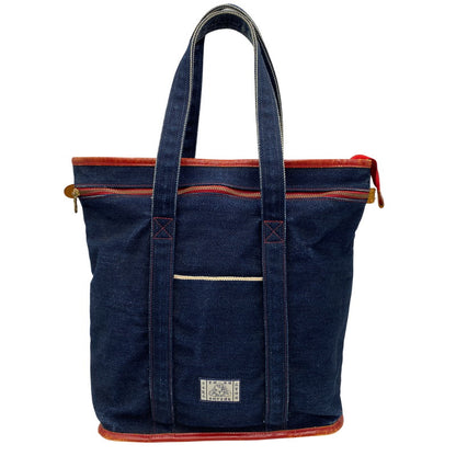 【中古品】【メンズ/レディース】 革蛸 DENIM TOTE BAG デニム トートバッグ カバン 鞄 188-260715-as-21-izu カラー：インディゴ 万代Net店