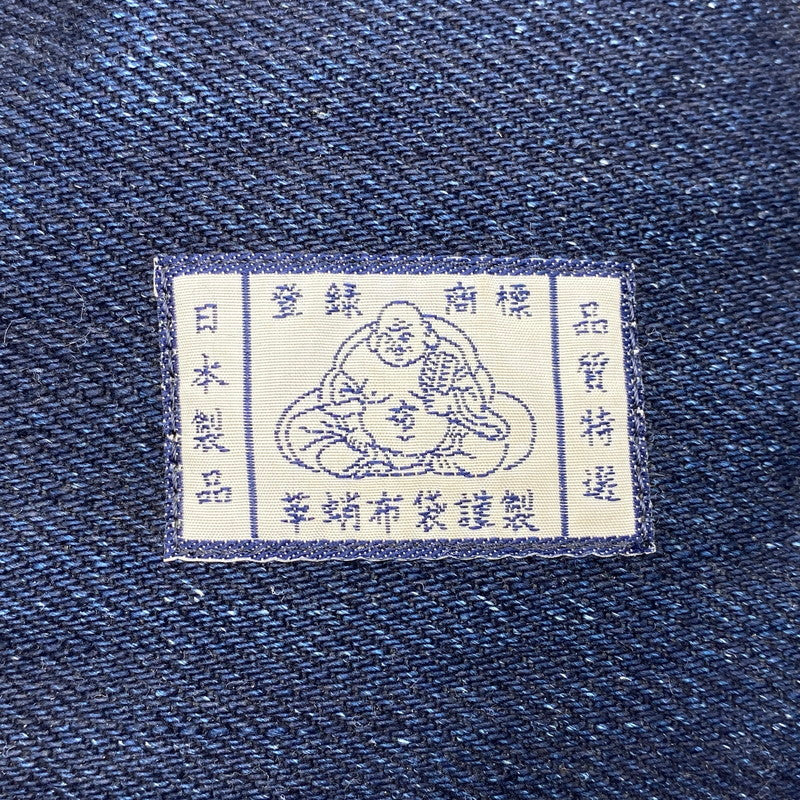 【中古品】【メンズ/レディース】 革蛸 DENIM TOTE BAG デニム トートバッグ カバン 鞄 188-260715-as-21-izu カラー：インディゴ 万代Net店
