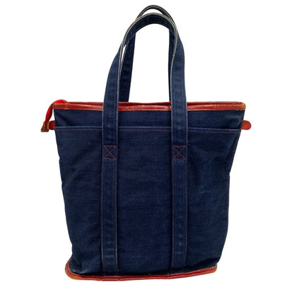 【中古品】【メンズ/レディース】 革蛸 DENIM TOTE BAG デニム トートバッグ カバン 鞄 188-260715-as-21-izu カラー：インディゴ 万代Net店