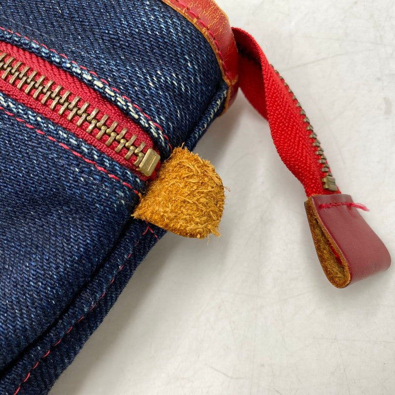 【中古品】【メンズ/レディース】 革蛸 DENIM TOTE BAG デニム トートバッグ カバン 鞄 188-260715-as-21-izu カラー：インディゴ 万代Net店