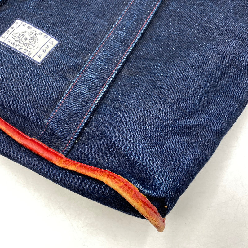 【中古品】【メンズ/レディース】 革蛸 DENIM TOTE BAG デニム トートバッグ カバン 鞄 188-260715-as-21-izu カラー：インディゴ 万代Net店