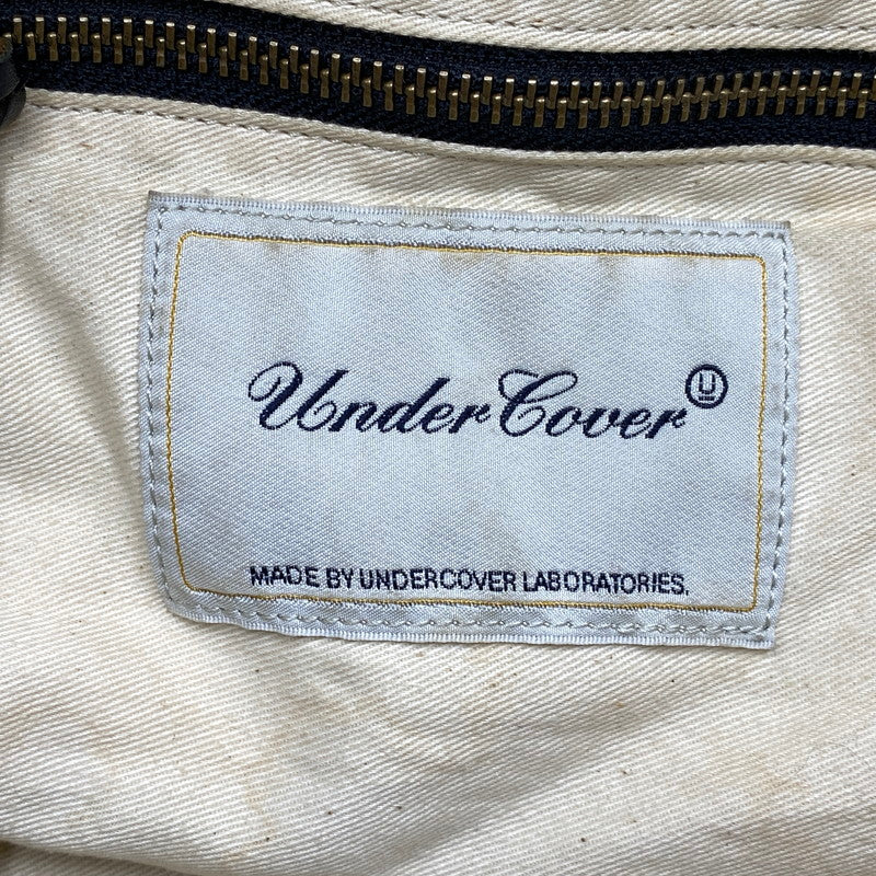 【現状渡し品】【メンズ/レディース】 UNDERCOVER アンダーカバー CANVAS BOSTON BAG キャンバス ボストンバッグ カバン 鞄 188-260711-as-06-izu カラー：ブラック 万代Net店