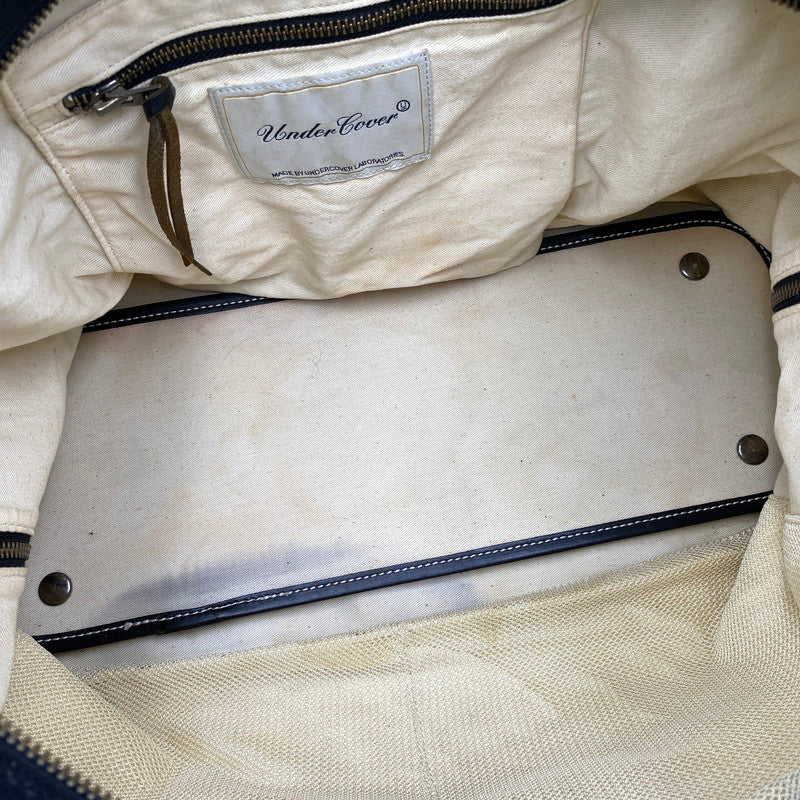【現状渡し品】【メンズ/レディース】 UNDERCOVER アンダーカバー CANVAS BOSTON BAG キャンバス ボストンバッグ カバン 鞄 188-260711-as-06-izu カラー：ブラック 万代Net店