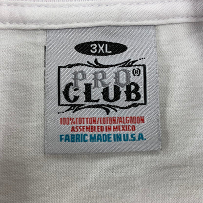 【中古品】【メンズ】 PRO CLUB×MR.CARTOON プロクラブ×ミスターカートゥーン MONEY EYE TEE マネー アイ Tシャツ トップス 半袖 142-260711-cs-02-izu サイズ：3XL カラー：ホワイト 万代Net店