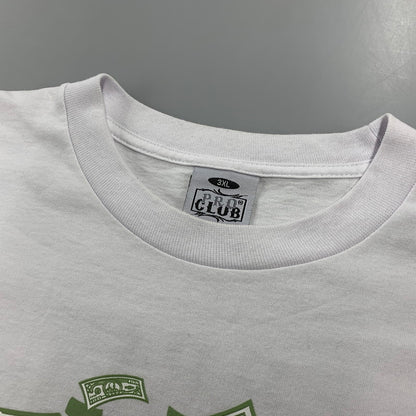 【中古品】【メンズ】 PRO CLUB×MR.CARTOON プロクラブ×ミスターカートゥーン MONEY EYE TEE マネー アイ Tシャツ トップス 半袖 142-260711-cs-02-izu サイズ：3XL カラー：ホワイト 万代Net店
