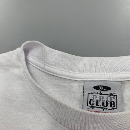 【中古品】【メンズ】 PRO CLUB×MR.CARTOON プロクラブ×ミスターカートゥーン MONEY EYE TEE マネー アイ Tシャツ トップス 半袖 142-260711-cs-02-izu サイズ：3XL カラー：ホワイト 万代Net店