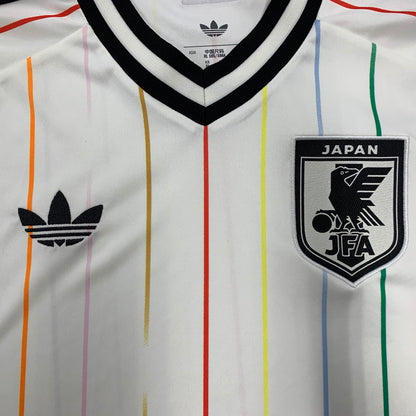 【中古美品】【メンズ】 ADIDAS アディダス JN1872 JAPAN NATIONAL TEAM 2026 AWAY REPLICA JERSEY ジャパン ナショナル チーム アウェイ レプリカ ジャージ トップス 半袖 148-260711-cs-01-izu サイズ：2XL カラー：OFFWHITE/BLACK 万代Net店