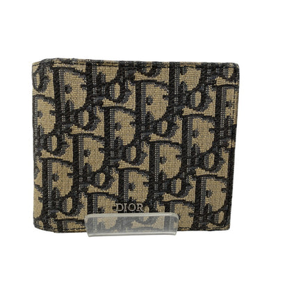 【中古品】【メンズ/レディース】 Christian Dior クリスチャンディオール 12-BO-0252 オブリーク ジャカードキャンバス 財布 181-260711-as-14-izu カラー：マルチカラー 万代Net店