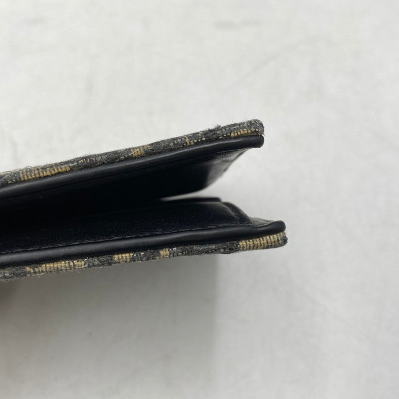 【中古品】【メンズ/レディース】 Christian Dior クリスチャンディオール 12-BO-0252 オブリーク ジャカードキャンバス 財布 181-260711-as-14-izu カラー：マルチカラー 万代Net店