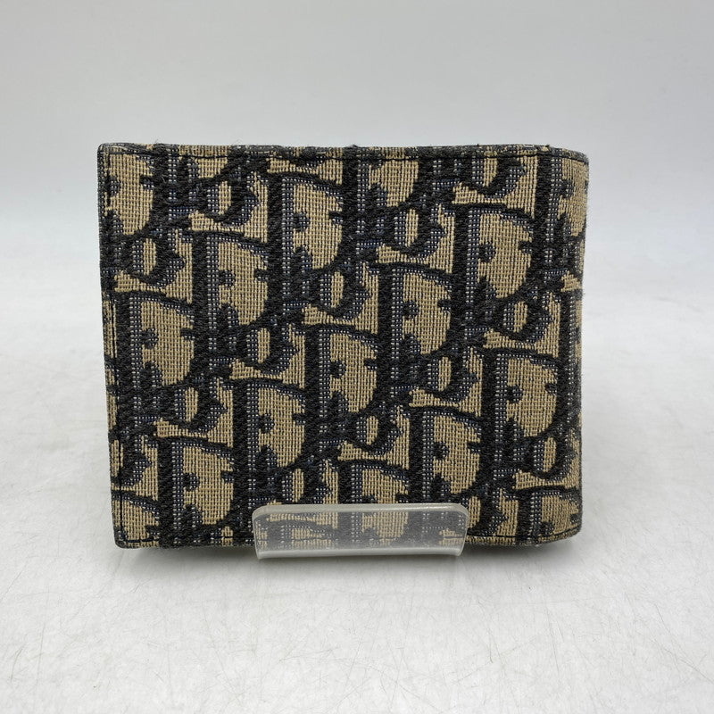 【中古品】【メンズ/レディース】 Christian Dior クリスチャンディオール 12-BO-0252 オブリーク ジャカードキャンバス 財布 181-260711-as-14-izu カラー：マルチカラー 万代Net店