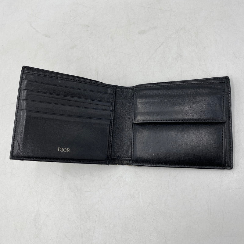 【中古品】【メンズ/レディース】 Christian Dior クリスチャンディオール 12-BO-0252 オブリーク ジャカードキャンバス 財布 181-260711-as-14-izu カラー：マルチカラー 万代Net店