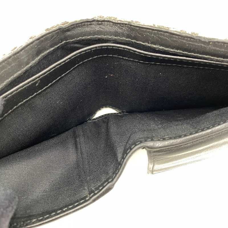 【中古品】【メンズ/レディース】 Christian Dior クリスチャンディオール 12-BO-0252 オブリーク ジャカードキャンバス 財布 181-260711-as-14-izu カラー：マルチカラー 万代Net店