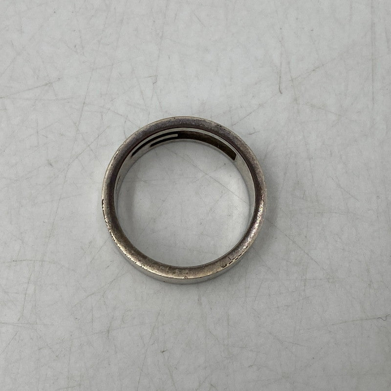 【現状渡し品】【メンズ/レディース】 GUCCI グッチ AG925 ブランデッドカットアウトGリング 指輪 アクセサリー 182-260711-as-16-izu サイズ：刻印23 カラー：シルバー 万代Net店