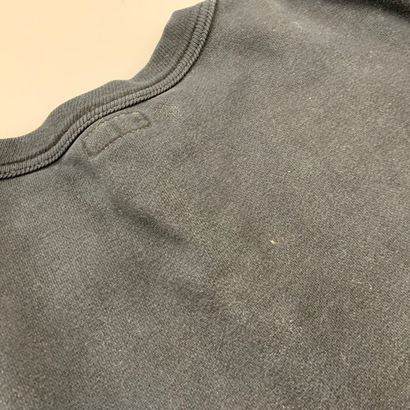 【中古品】【メンズ】 THE REAL MCCOY'S ザリアルマッコイズ 前V SWEATSHIRT スウェットシャツ トレーナー トップス 145-260716-kh-11-izu サイズ：M カラー：ブラック 万代Net店