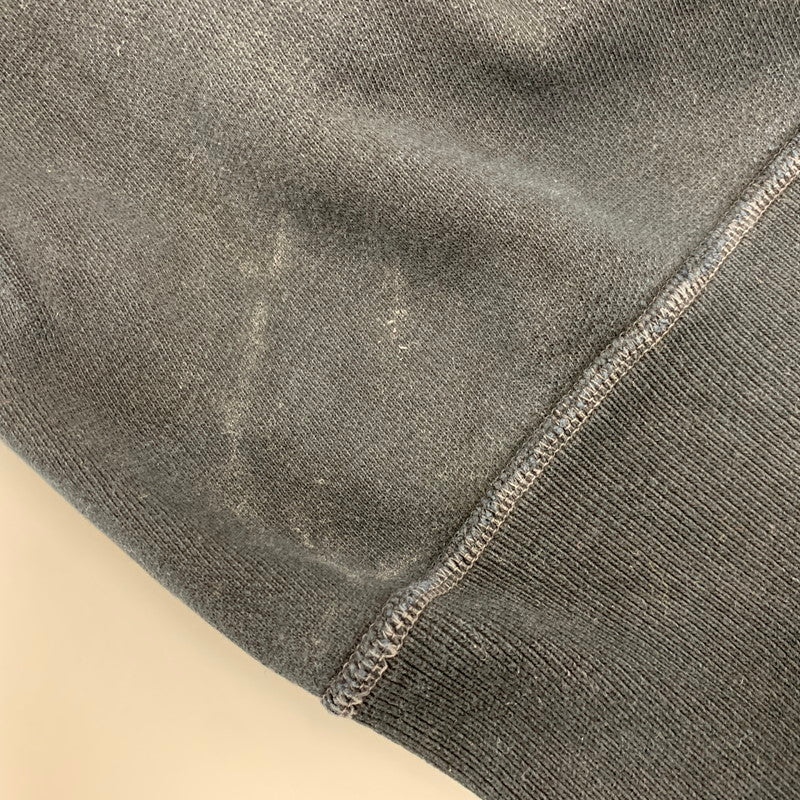【中古品】【メンズ】 THE REAL MCCOY'S ザリアルマッコイズ 前V SWEATSHIRT スウェットシャツ トレーナー トップス 145-260716-kh-11-izu サイズ：M カラー：ブラック 万代Net店