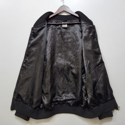 【中古品】【メンズ】 BLACK LAGOON ブラックラグーン COSPA コスパ レヴィ 刺繍スカジャン 147-260713-as-05-izu サイズ：L カラー：ブラック×グレー 万代Net店