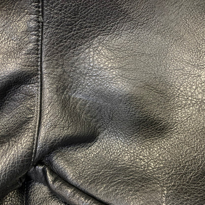 【中古品】【メンズ】 A FEW GOODKIDS アフューグッドキッズ FAKE LEATHER JACKET フェイク レザー ジャケット アウター 142-260715-kh-09-izu サイズ：XL カラー：ブラック 万代Net店