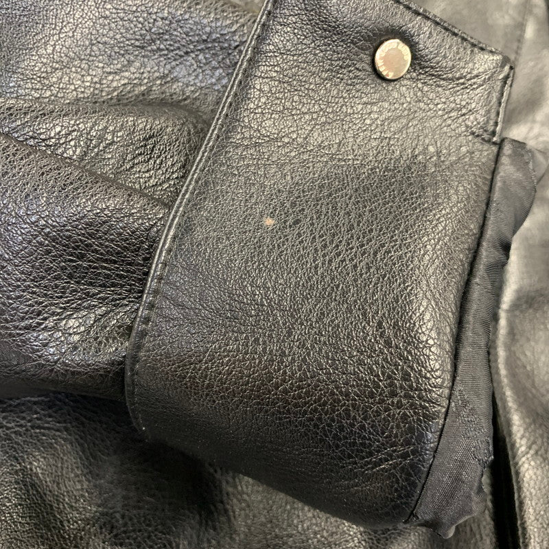 【中古品】【メンズ】 A FEW GOODKIDS アフューグッドキッズ FAKE LEATHER JACKET フェイク レザー ジャケット アウター 142-260715-kh-09-izu サイズ：XL カラー：ブラック 万代Net店