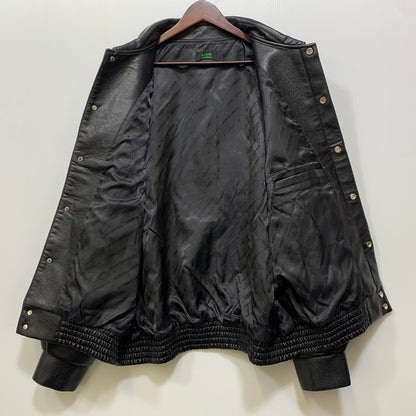 【中古品】【メンズ】 A FEW GOODKIDS アフューグッドキッズ FAKE LEATHER JACKET フェイク レザー ジャケット アウター 142-260715-kh-09-izu サイズ：XL カラー：ブラック 万代Net店