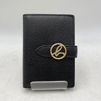 【中古品】【メンズ/レディース】 agnes b. アニエスベー LEATHER CARDCASE レザーカードケース 200-260711-as-07-izu カラー：ブラック 万代Net店