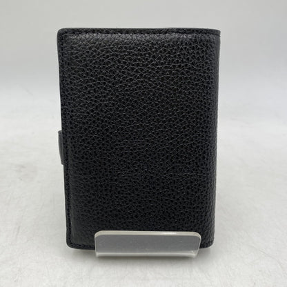 【中古品】【メンズ/レディース】 agnes b. アニエスベー LEATHER CARDCASE レザーカードケース 200-260711-as-07-izu カラー：ブラック 万代Net店