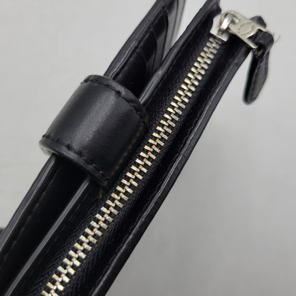 【中古品】【レディース】 COACH コーチ F23553 シグネチャー ウォレット 財布 181-260715-ya-06-izu カラー：ブラック×グレー 万代Net店