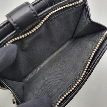 【中古品】【レディース】 COACH コーチ F23553 シグネチャー ウォレット 財布 181-260715-ya-06-izu カラー：ブラック×グレー 万代Net店