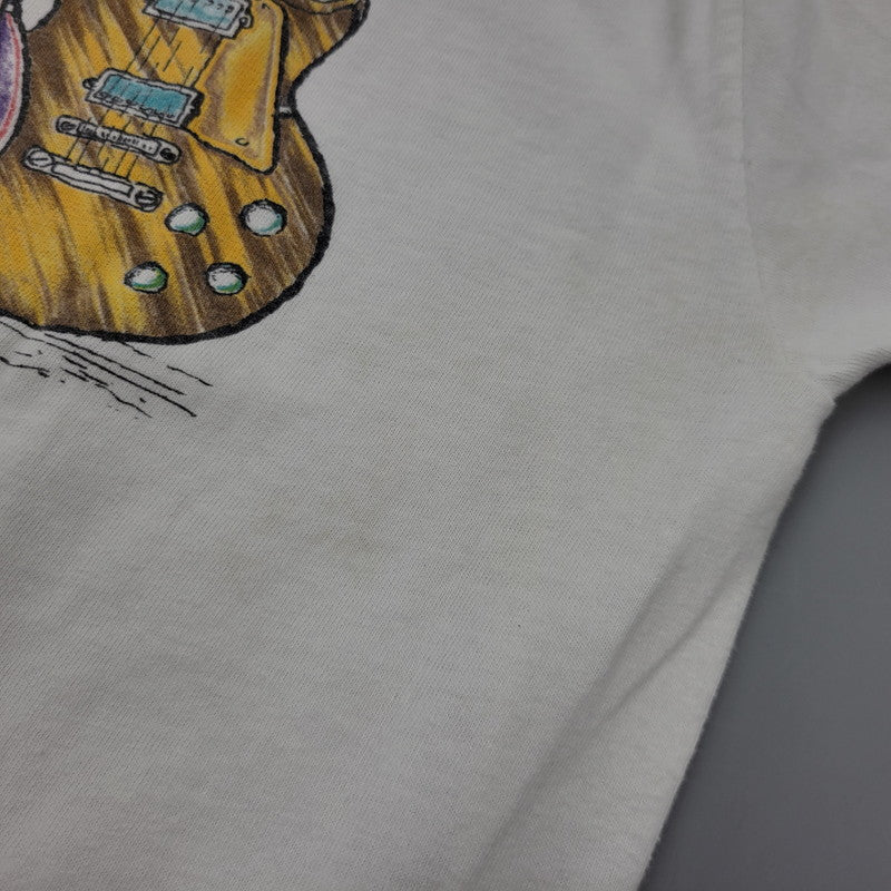 【中古品】【メンズ】 HARD ROCK CAFE ハードロックカフェ WINTERLAND LAS VEGAS TEE 半袖Tシャツ ジャマイカ製 146-260801-as-21-izu サイズ：L カラー：ホワイト 万代Net店